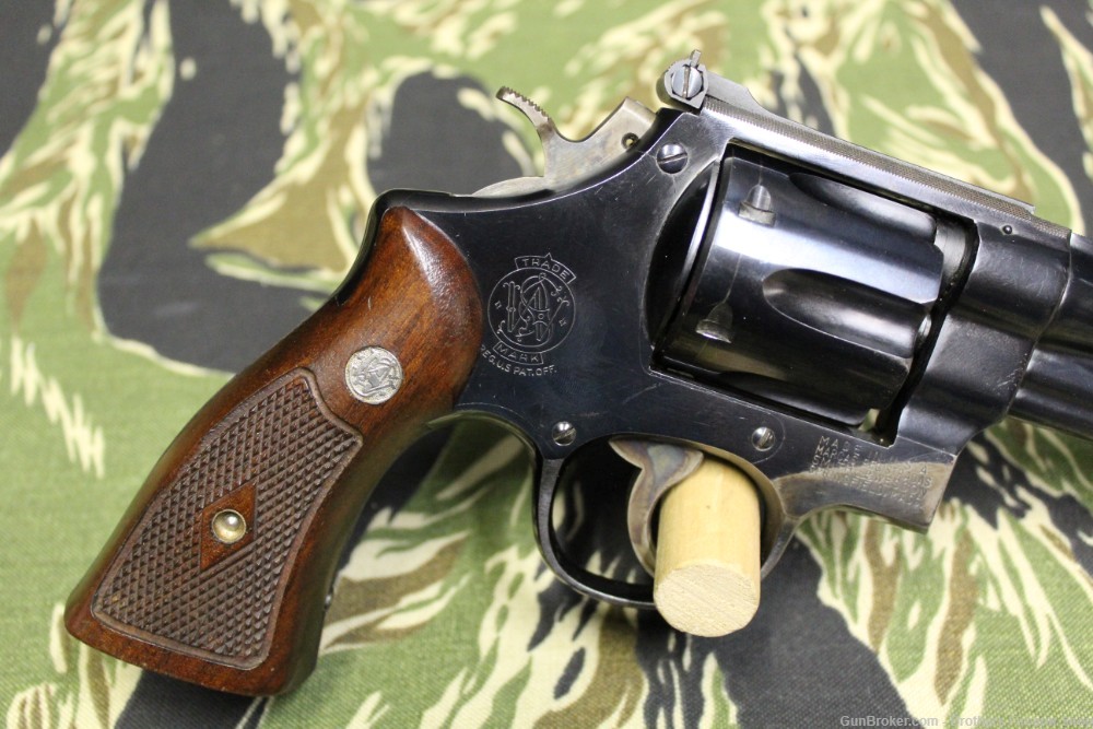 Smith & Wesson Pre Model 27 "S" Prefix 8 3/8" Barrel Very Nice Shape-img-9