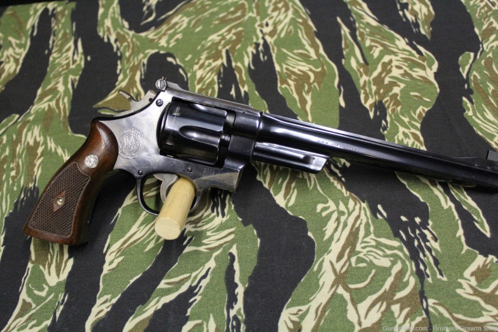 Smith & Wesson Pre Model 27 "S" Prefix 8 3/8" Barrel Very Nice Shape-img-0