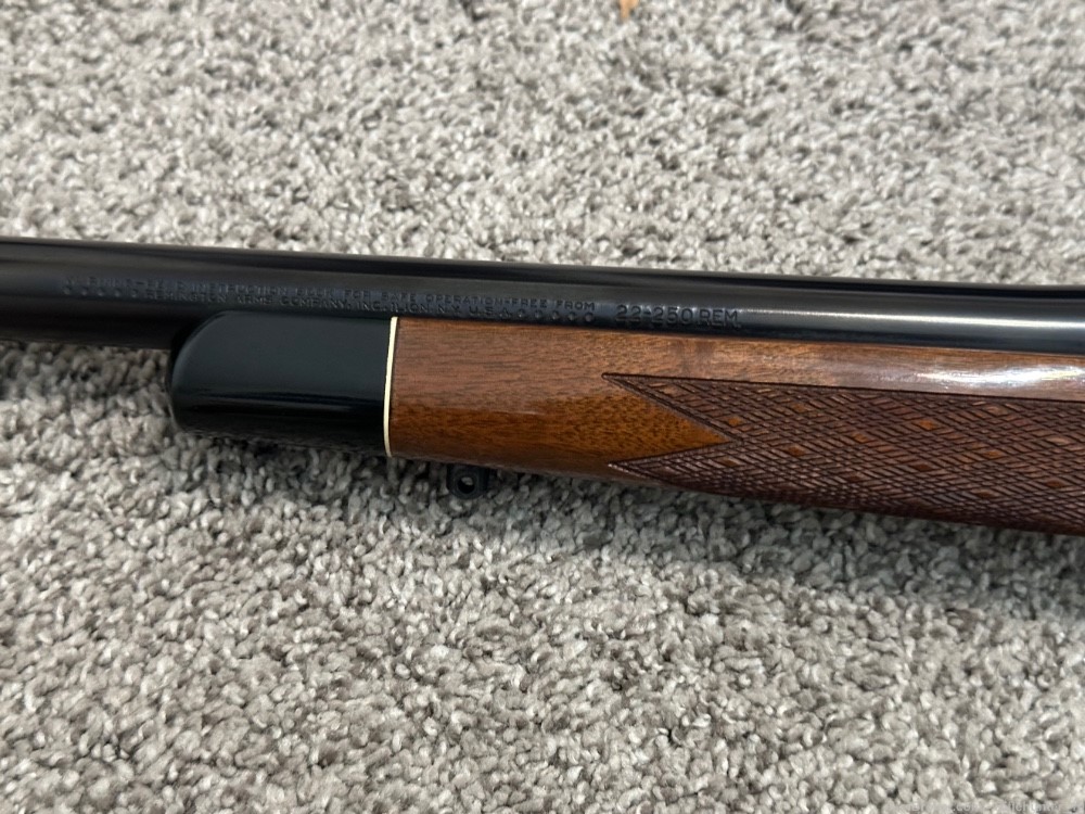 Remington 700 BDL varmint special 22-250 rem 24” brl exc cond 1988 mint-img-7