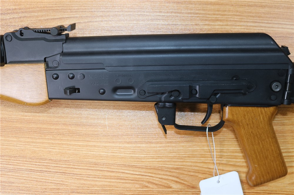 Kalashnikov USA KR-103 AK103 7.62x39 Amber Wood Black Folding Stock 16.3"-img-7