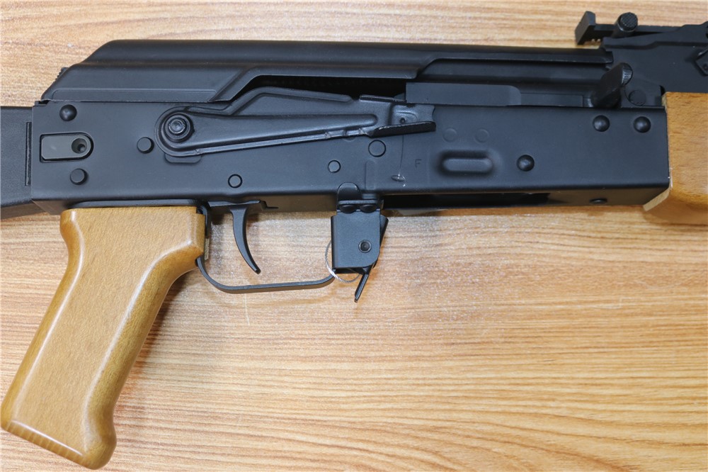 Kalashnikov USA KR-103 AK103 7.62x39 Amber Wood Black Folding Stock 16.3"-img-4