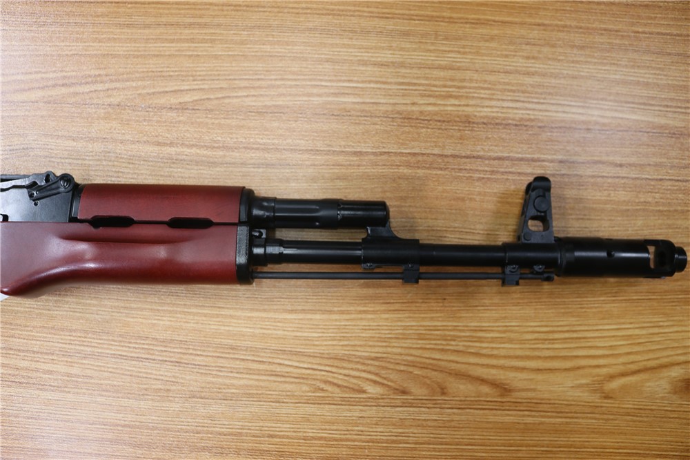 Kalashnikov USA KR-103 AK103 7.62x39 Red Italian Wood Fixed Stock 16.3"-img-3