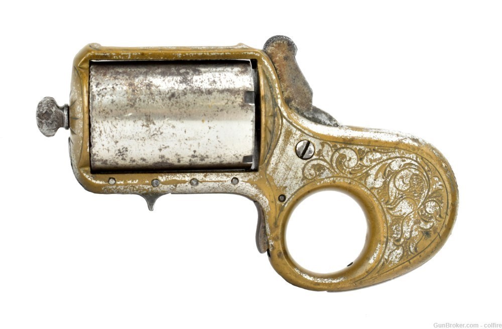 EXTREMELY RARE REID .41 CALIBER KNUCKLE DUSTER-img-0