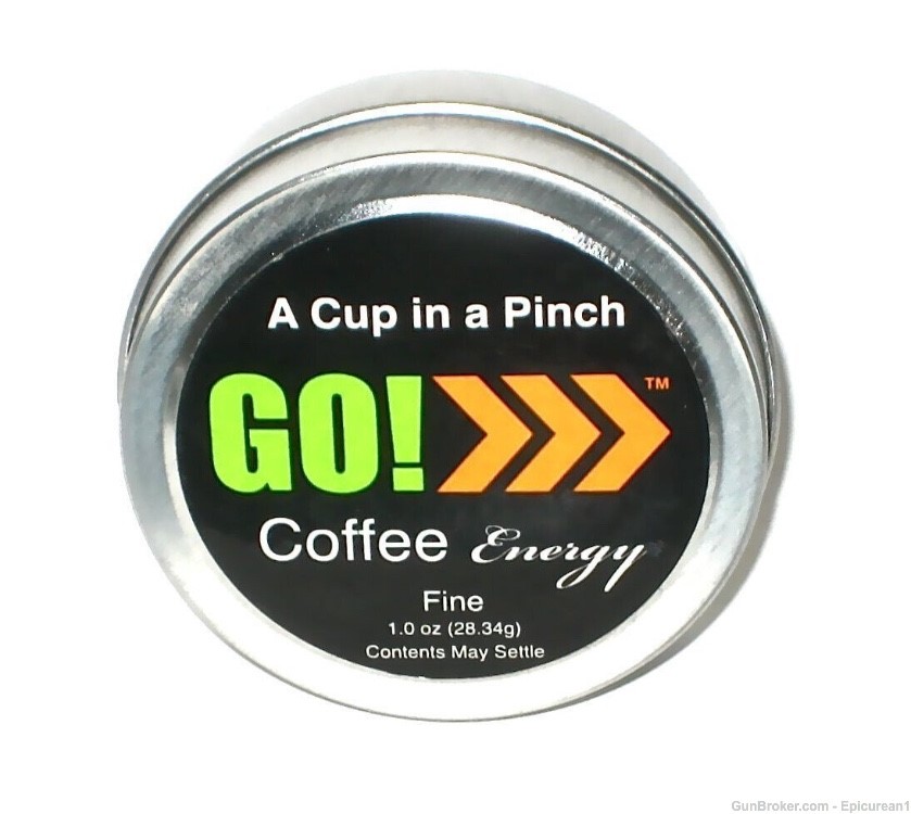 GO! Fine Original 4-Tins - Coffee Chew - Edible  - Go Coffee Energy-img-0