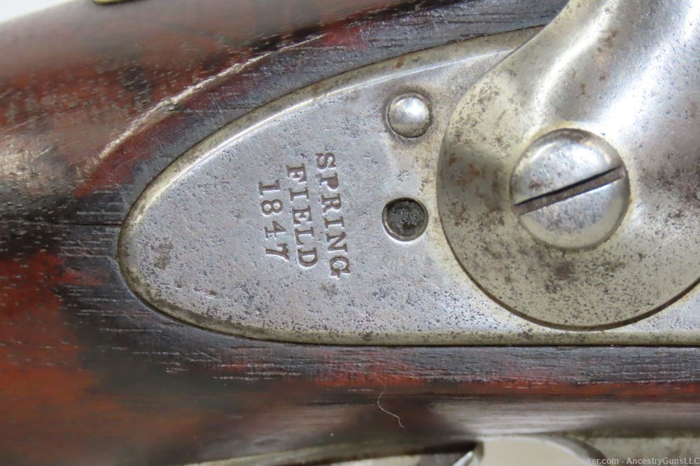 Antique U.S. SPRINGFIELD ARMORY Model 1847 Percussion ARTILLERY MUSKETOON M-img-5