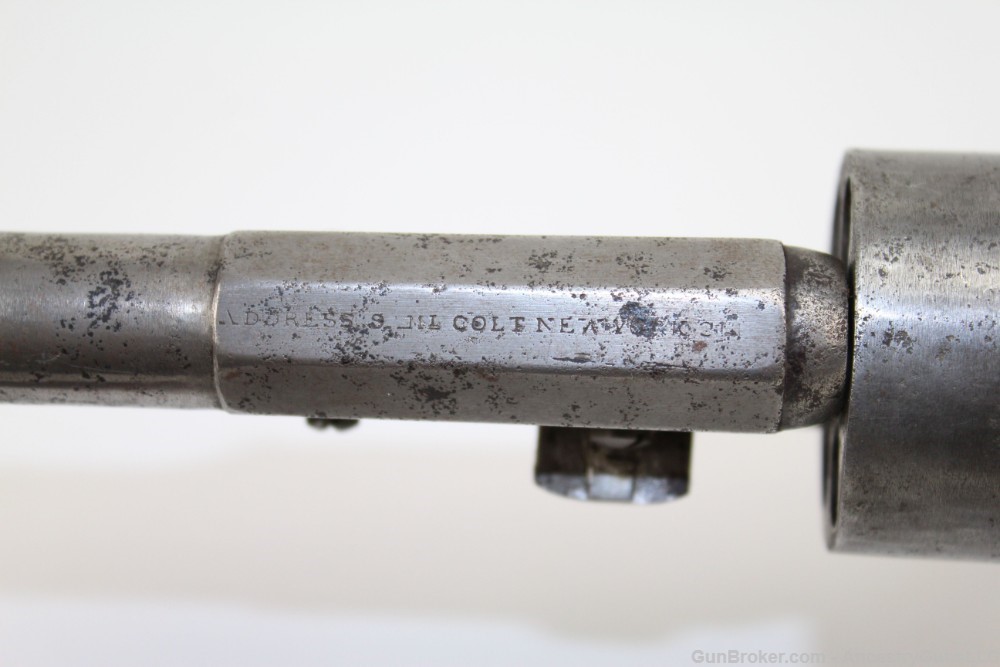 ANTEBELLUM Antique COLT DRAGOON .44 Revolver-img-6