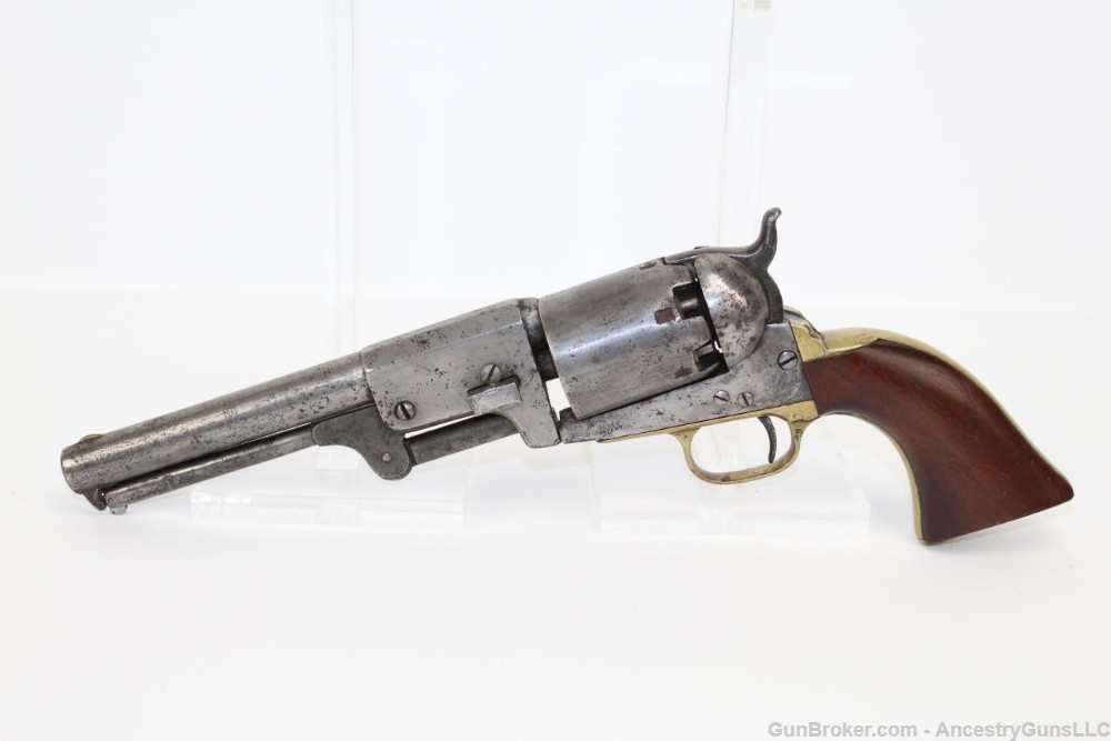 ANTEBELLUM Antique COLT DRAGOON .44 Revolver-img-1