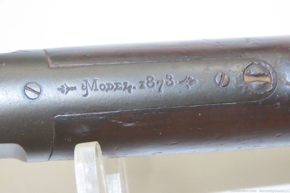 Scarce Antique .22 Cal. WINCHESTER Model 1873 Lever Action Repeating RIFLE -img-10