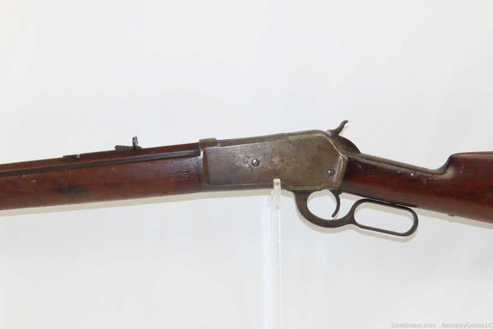 c1892 Antique WINCHESTER Model 1886 Lever Action .38-56 WCF REPEATING Rifle-img-3
