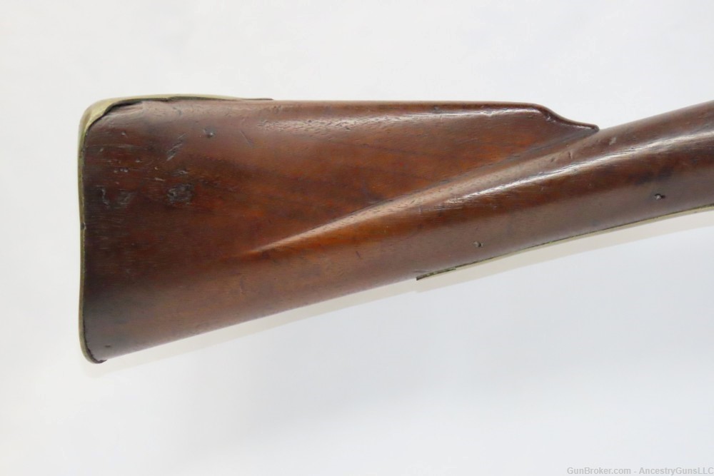 Antique W. KETLAND English FUSIL Large Bore .72 Caliber FLINTLOCK Musket   -img-2