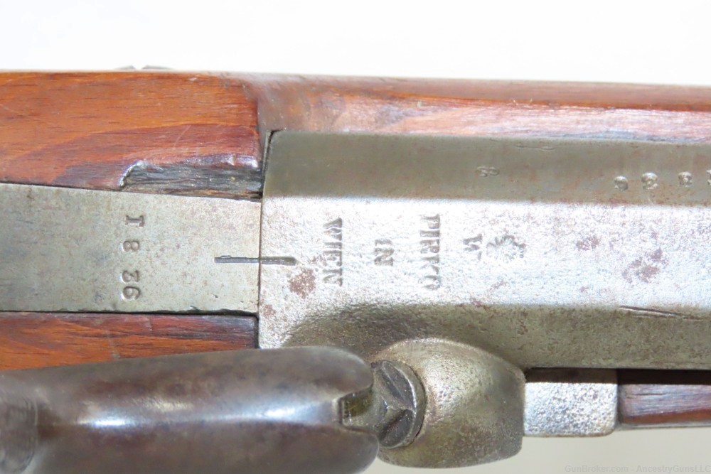 CIVIL WAR Antique AUSTRIAN Lorenz Model 1854 .60 Caliber Percussion MUSKET -img-9
