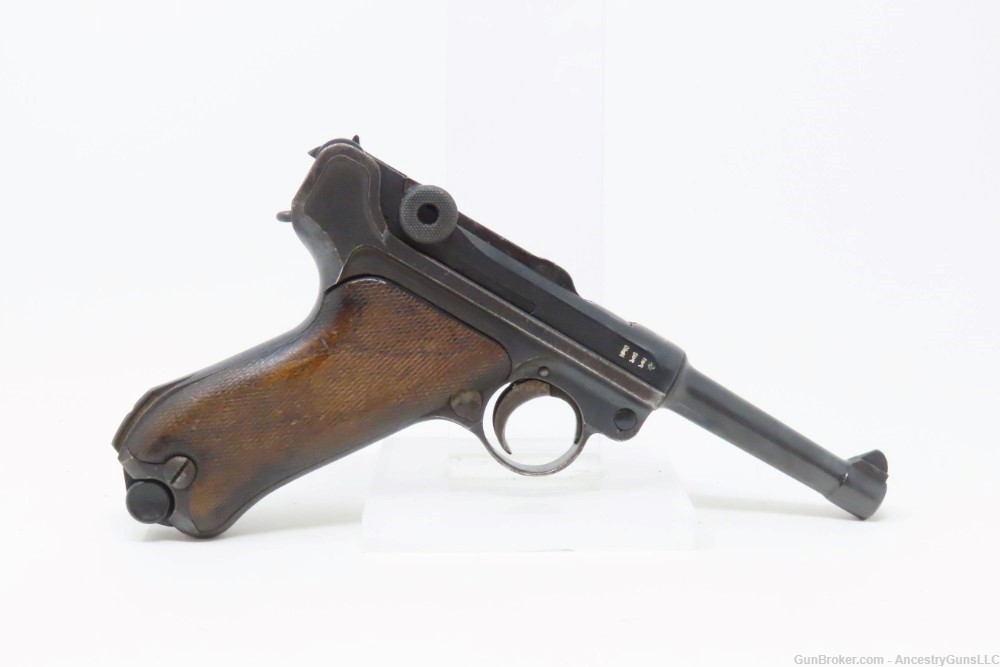 Double Dated 1918/1920 Unit Marked WORLD WAR I DWM GERMAN LUGER Pistol C&R -img-19