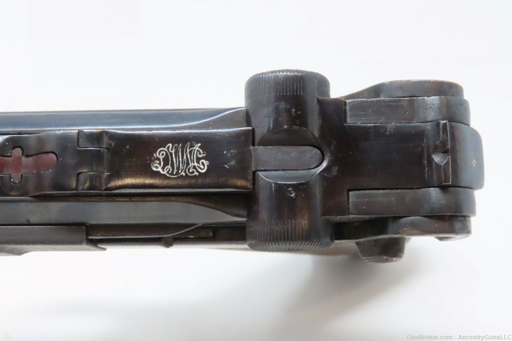 Double Dated 1918/1920 Unit Marked WORLD WAR I DWM GERMAN LUGER Pistol C&R -img-8