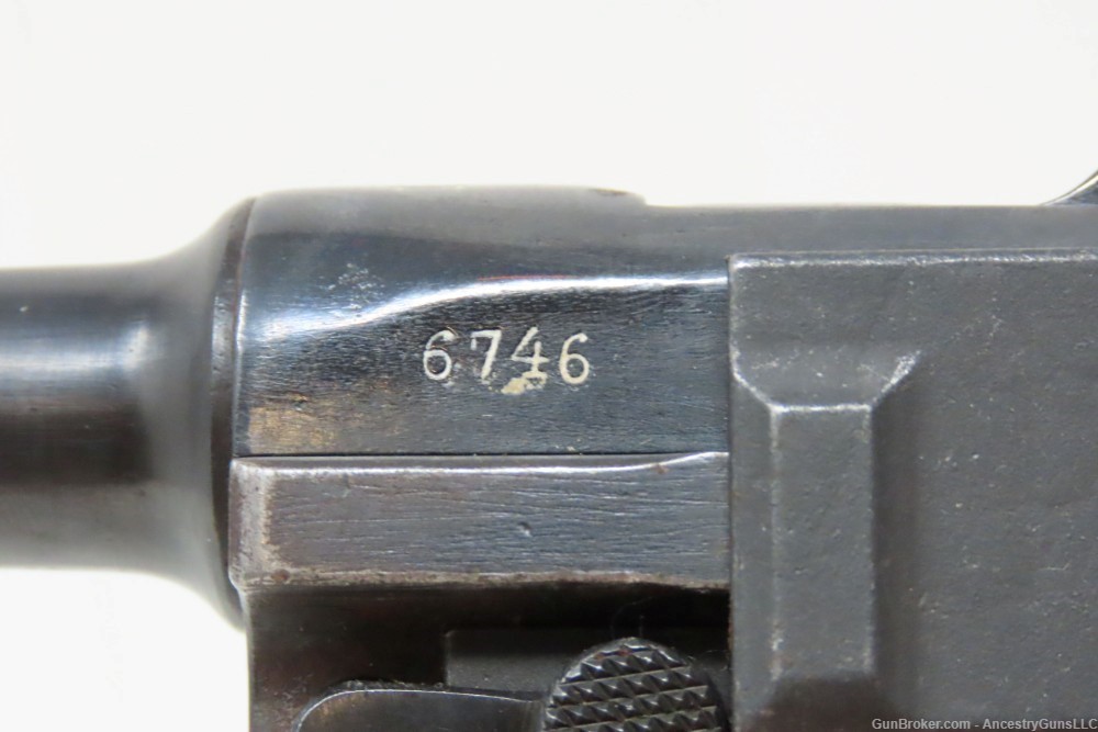 Double Dated 1918/1920 Unit Marked WORLD WAR I DWM GERMAN LUGER Pistol C&R -img-5