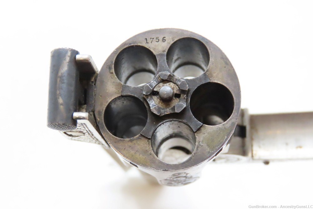 ENGRAVED, GOLD, SILVER, NICKEL, Carved IVORY “BABY RUSSIAN” S&W 38 Revolver-img-13