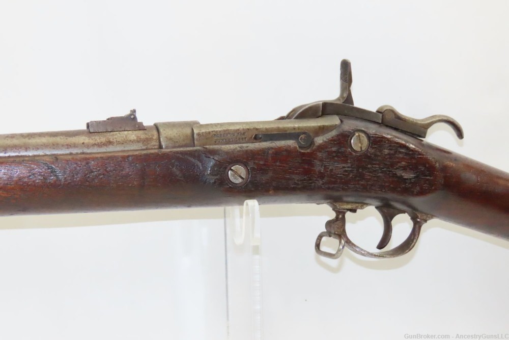 RARE Antique GENERAL ROBERTS Breech-Loading Springfield Model 1855 Rifle 58-img-14