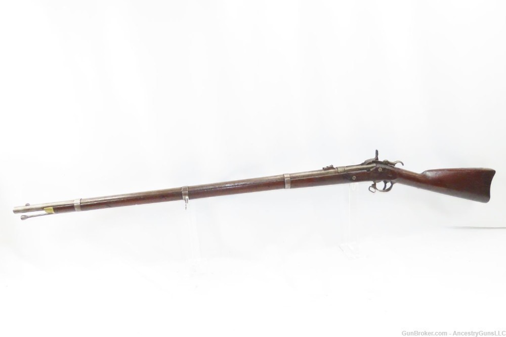 RARE Antique GENERAL ROBERTS Breech-Loading Springfield Model 1855 Rifle 58-img-12