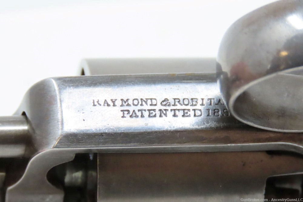 RARE Antique C.S. PETTENGILL .31 Caliber POCKET Model PERCUSSION Revolver-img-12