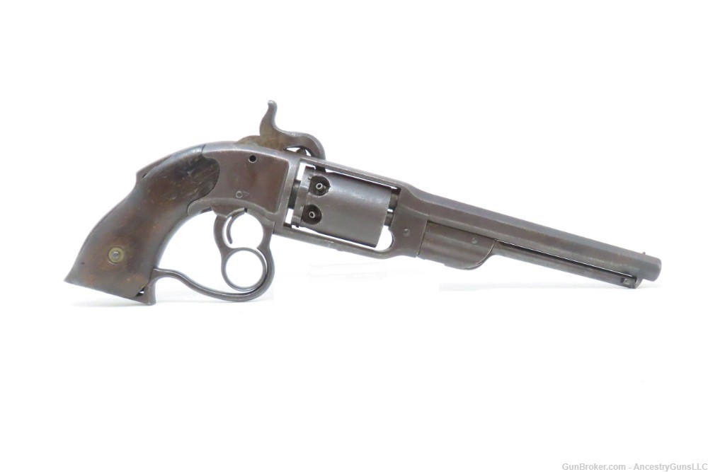 CIVIL WAR Antique SAVAGE .36 Caliber NAVY Percussion SINGLE ACTION Revolver-img-1