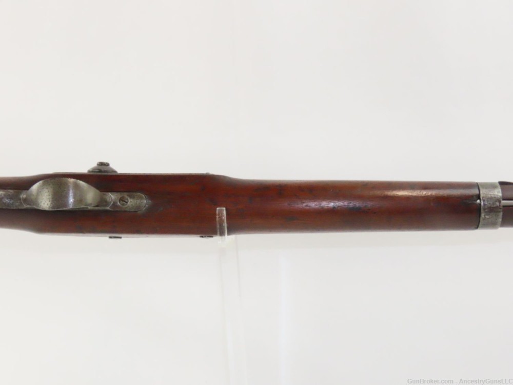 Antique CIVIL WAR Navy Contract WHITNEY M1861 Percussion “PLYMOUTH RIFLE” -img-9