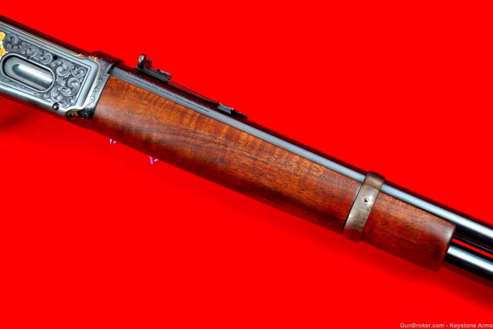 Spectacular 1942 Winchester 94 FEGA Master Engraved " Desperado" COA-img-4