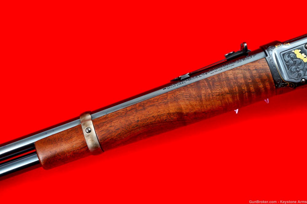 Spectacular 1942 Winchester 94 FEGA Master Engraved " Desperado" COA-img-10