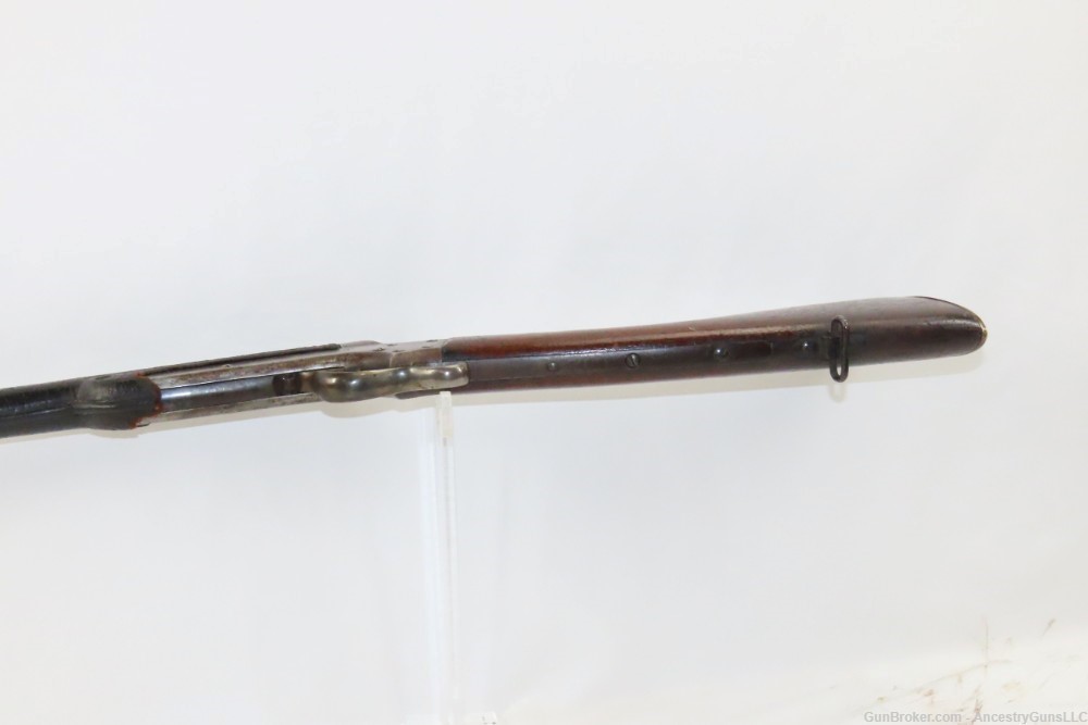 RARE Antique AMERICAN Civil War SHARPS & HANKINS M1862 NAVY Carbine w/COVER-img-6