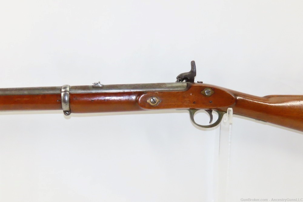 CIVIL WAR Antique BARNETT Rifled .577 ARTILLERY Carbine CONFEDERATE Import -img-13