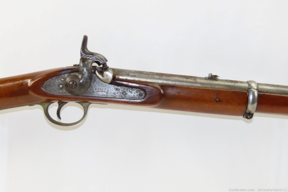 CIVIL WAR Antique BARNETT Rifled .577 ARTILLERY Carbine CONFEDERATE Import -img-3