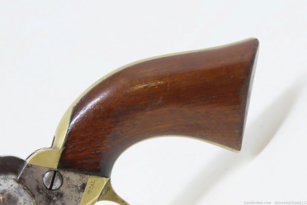 Antique COLT Pocket NAVY Cartridge Conversion .38 RF Revolver WILD WEST    -img-2