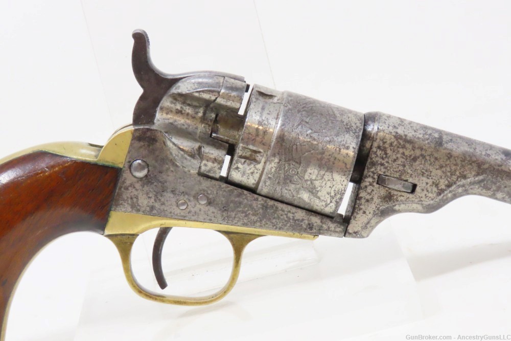 Antique COLT Pocket NAVY Cartridge Conversion .38 RF Revolver WILD WEST    -img-19