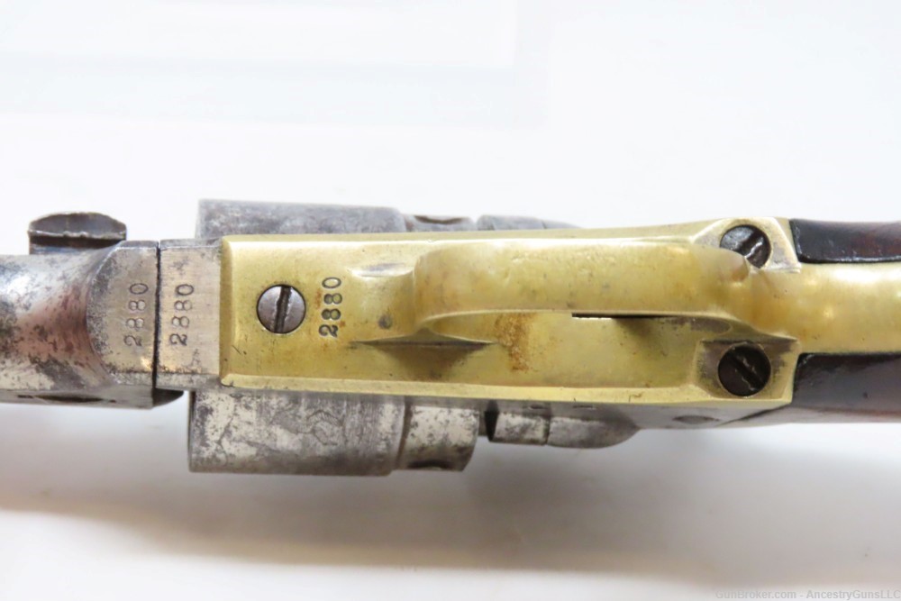 Antique COLT Pocket NAVY Cartridge Conversion .38 RF Revolver WILD WEST    -img-14