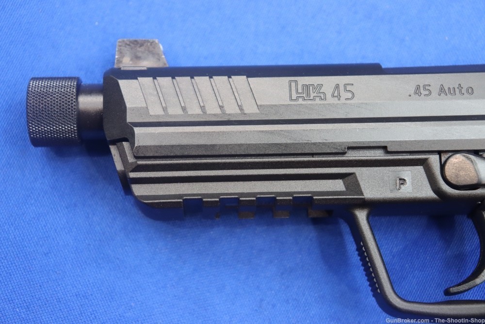 Heckler & Koch H&K HK45T Tactical V7 Pistol 45ACP HK45 Threaded LEM DAO HK -img-8