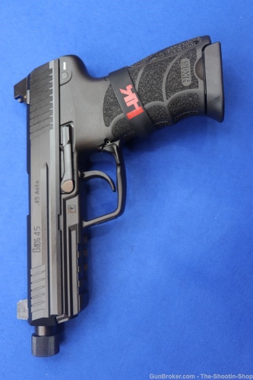 Heckler & Koch H&K HK45T Tactical V7 Pistol 45ACP HK45 Threaded LEM DAO HK -img-7
