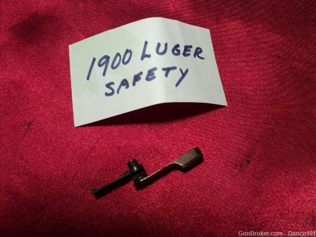 1900 AMERICAN EAGLE LUGER THUMB SAFETY-img-0