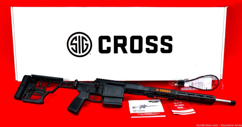 SIG Sauer CROSS 6.5CM 18" Barrel Cross Bolt Hunting Rifle New In Box-img-0