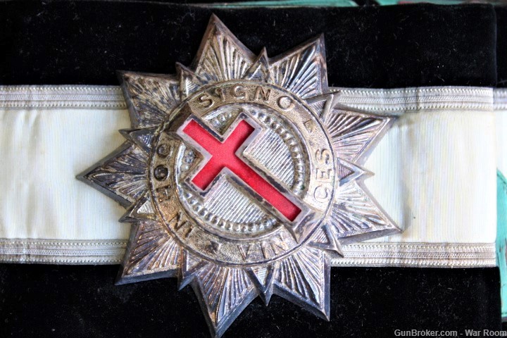 Civil War Confederate Major's Knights Templar Regalia-img-16