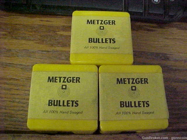Metzger Bullets Bench Rest 6mm Cal. 65 Grain HPFB 3 Boxes of 100-img-2