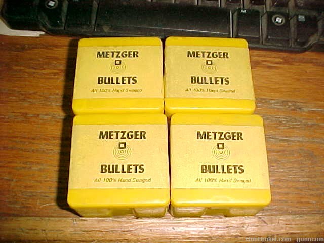 Metzger Bullets 6mm Caliber Bench Rest 68 Grain HPFB 4 Boxes of 100-img-2