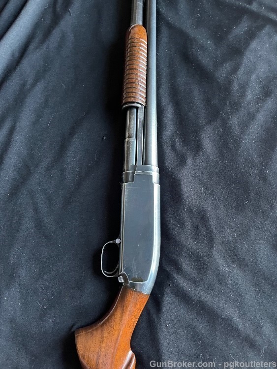1956 -  Winchester Model 12 Heavy Duck Slide-Action Shotgun 30"-img-7