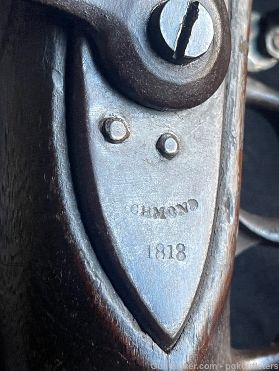 1818 - Civil War Confederate  Virginia Manufactory Model 1812 Musket .69-img-9
