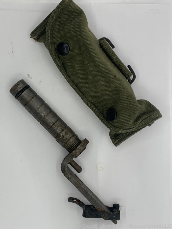 M1 GARAND GRENADE LAUNCHER AND SIGHT NOS CONDITION (WITH RUST)-img-0