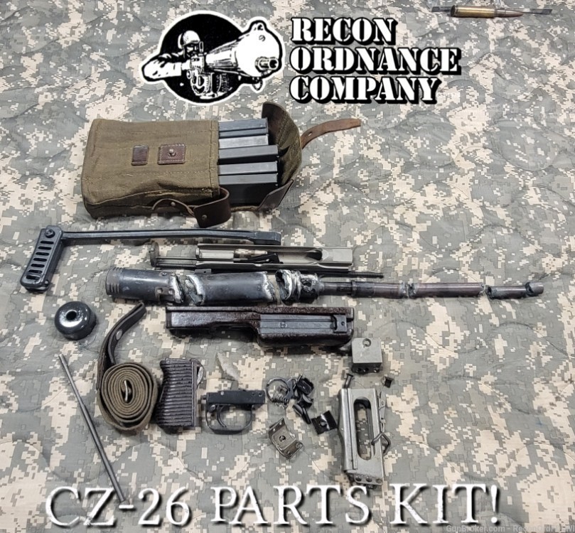 CZ-26 VZ-26 Parts Kit! 5 Mags w/ Pouch!-img-0