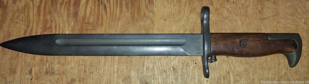 USGI M1942 pattern bayonet manufactured by a foreign government.-img-1