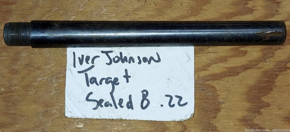 Iver Johnson Target Sealed Eight barrel. 22 -img-0