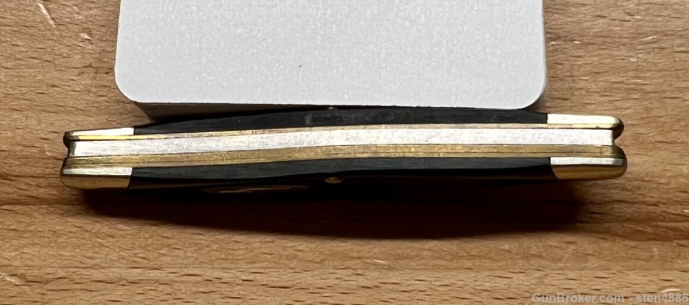 Buck 305 Lancer Pre-1986 2 Blade Pen Knife Camillus-made w/ Delrin Handle -img-15