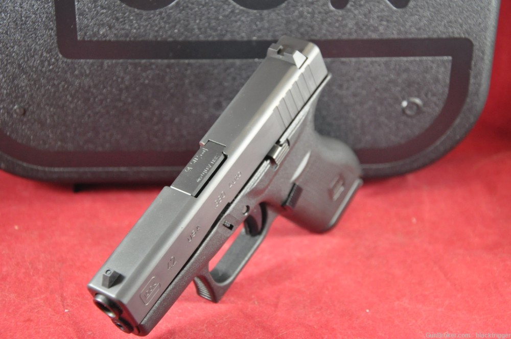  Glock G42 UI4250201 Black Single Stack .380ACP 3.39" 6+1 2Mags-img-5