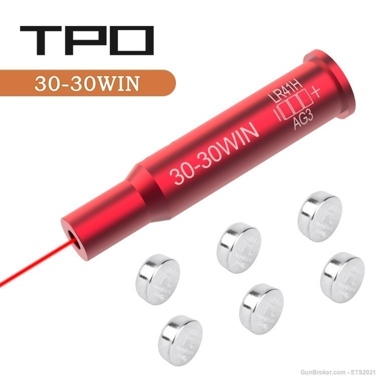 red laser boresighter with batteries 30-30win -img-0