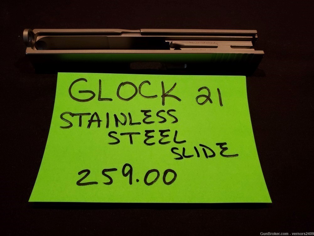 glock 21 stainless steel slide 45 acp-img-1