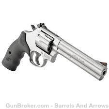 Smith & Wesson 164224 686 Distinguished Combat Revolver 357 MAG, 6 in, -img-0